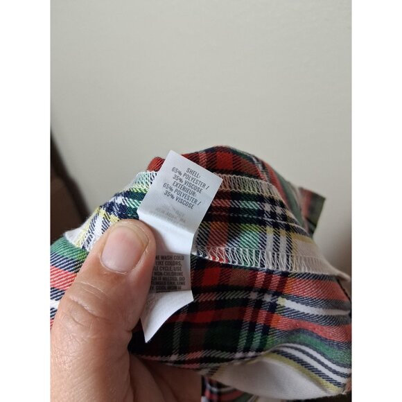 NWOT Aerie Pleated Mini Skirt Plaid Y2K Retro Christmas SchoolGirl Costume Large - Picture 6 of 6